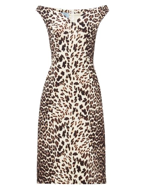 prada animal print dress|real Prada dresses.